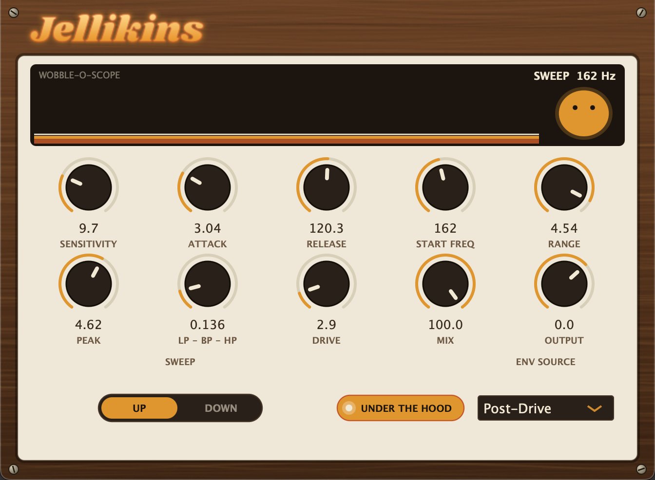 Jellikins plugin window
